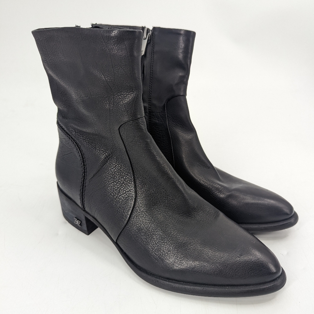 NWOT SAM EDELMAN Hilary Leather Ankle Boots